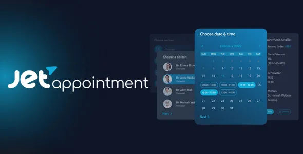 JetAppointment 2.0.2 – Appointment Plugin for Elementor