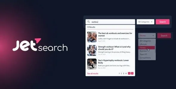 JetSearch 3.5.7.1 – WordPress Search Plugin for Elementor, Gutenberg, and Bricks