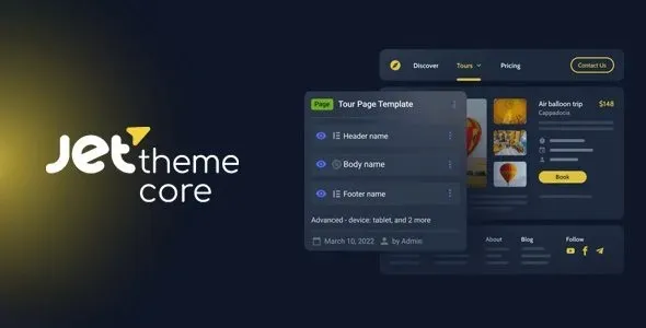 JetThemeCore 2.3.1 – WordPress theme builder for Elementor and Gutenberg
