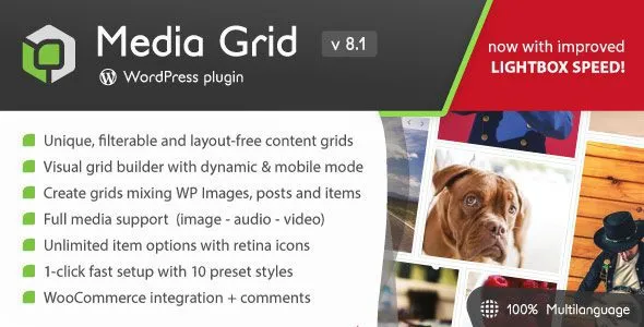 Media Grid 8.5.0 – WordPress Responsive Portfolio