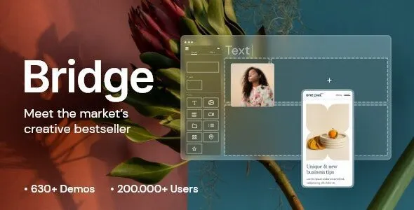 Bridge 30.8.7.1 – Creative Elementor and WooCommerce WordPress Theme