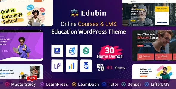 Edubin 9.5.16 – Education WordPress Theme