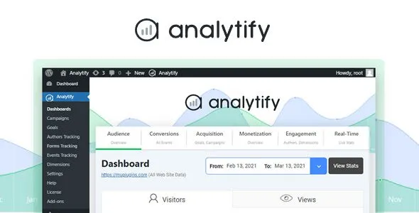 Analytify Pro 9.0.2 + Addons – Google Analytics Plugin for WordPress