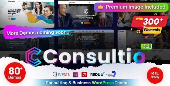 Consultio 3.2.5 – Corporate Consulting WordPress Theme