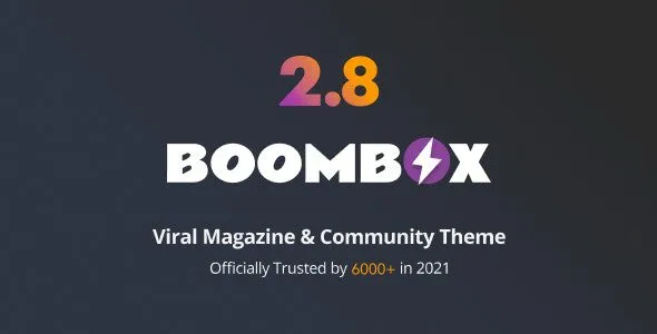 BoomBox 2.9.9 – Viral Magazine WordPress Theme