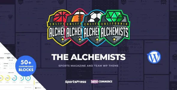 Alchemists 4.7.1 – Sports, eSports & Gaming Club and News WordPress Theme