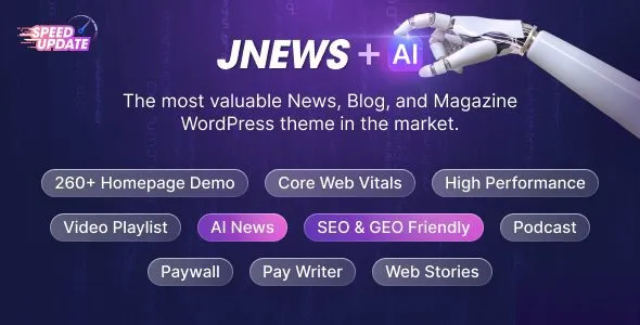 JNews 12.0.5 – WordPress Newspaper Magazine Blog AMP Theme