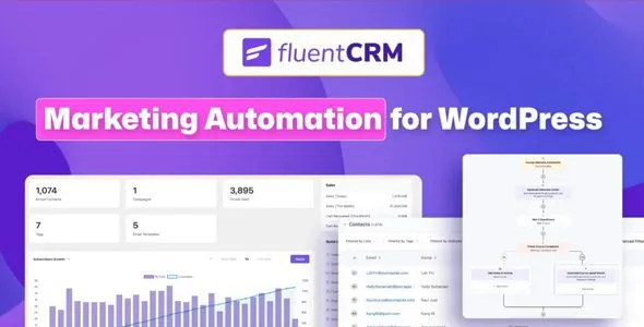 FluentCRM Pro 3.1.5 – Marketing Automation For WordPress