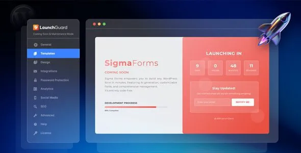 LaunchGuard Pro 1.2.2 – WordPress Coming Soon Page Plugin