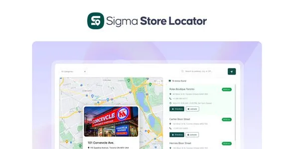 Sigma Store Locator 1.6.0