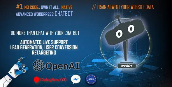 AI ChatBot for Automated Live Chat Support 15.2.5 + Addons