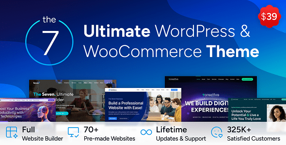 The7 v14.4.2 – Ultimate WordPress & WooCommerce Theme