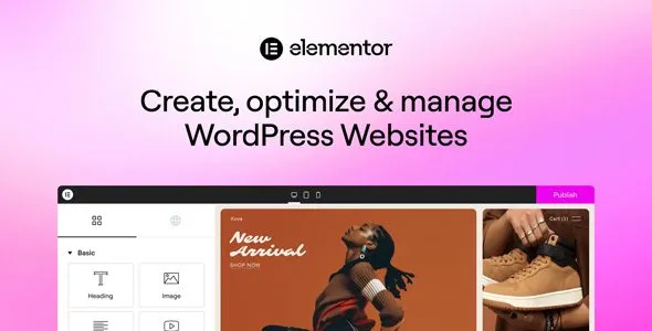 Elementor Pro 4.2.0 – WordPress Page Builder Plugin – Template Kits